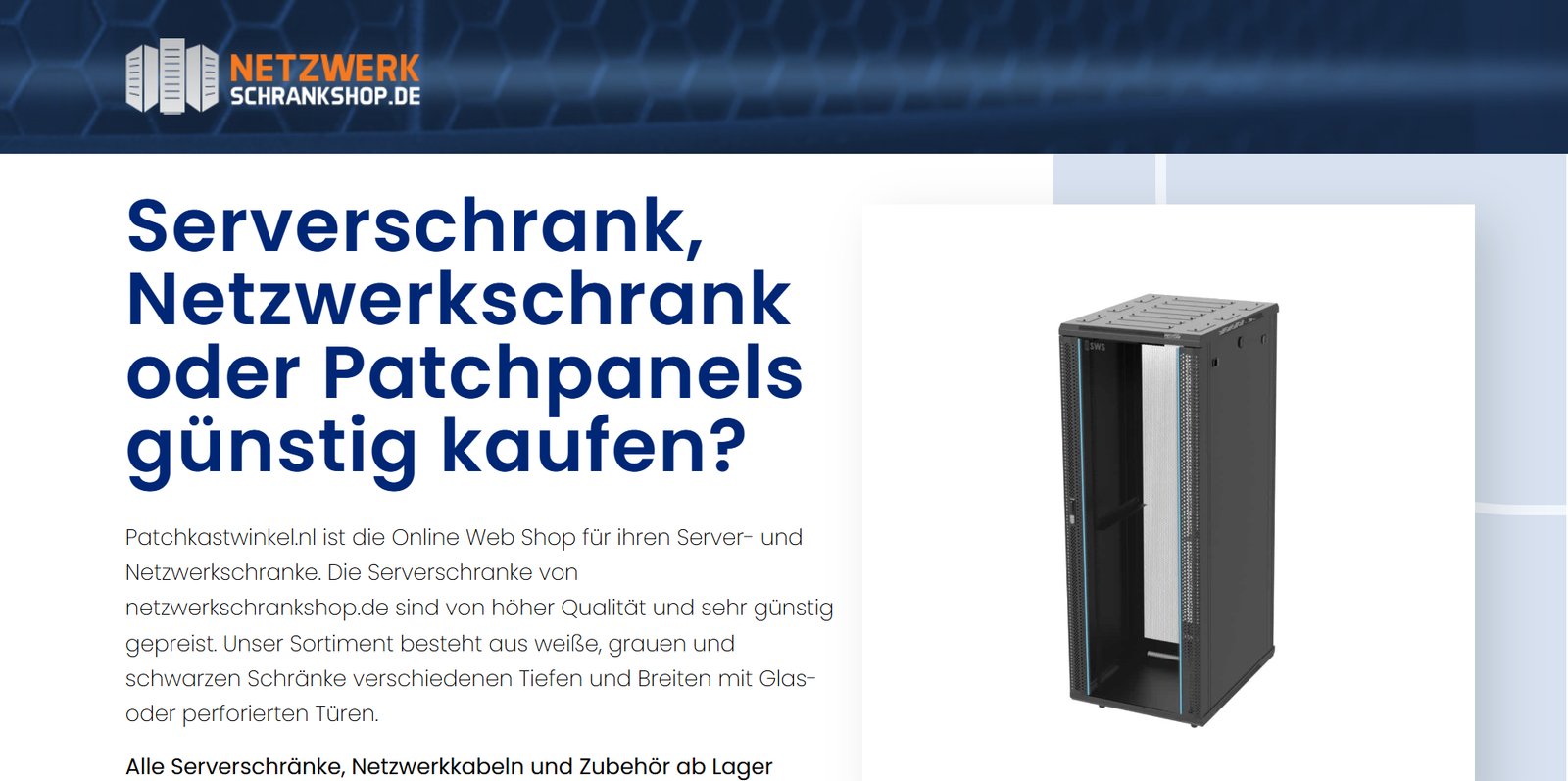 Die Bedeutung eines aufgeräumten Netzwerkschrank