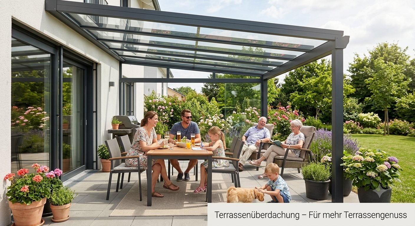 Terrassenüberdachung – Für mehr Terrassengenuss‎