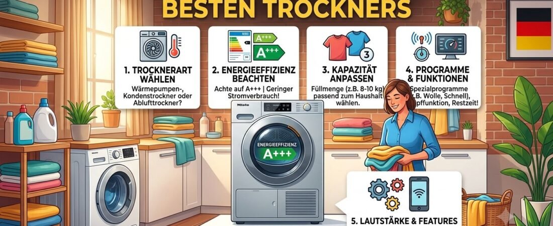Top fünf Tipps zum Kauf des besten Trockner
