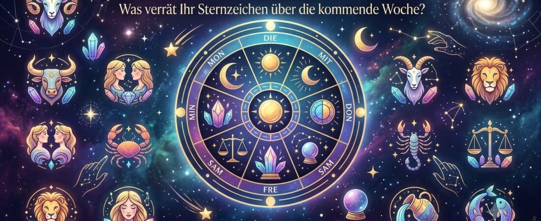 Wochenhoroskop – Was verrät Ihr Sternzeichen über die kommende Woche?